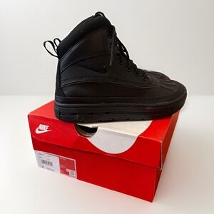 New In Box Youth Nike WOODSIDE 2 HIGH (GS) BLACK (524872 004) Size 3.5Y
